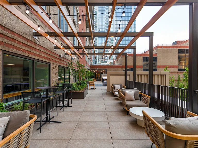 Resident lounge and social spaces